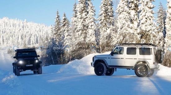 梅赛德斯G级4x4平方看起来像终极越野车