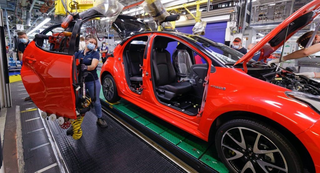 丰田计划在2021年生产创纪录的920万辆汽车
