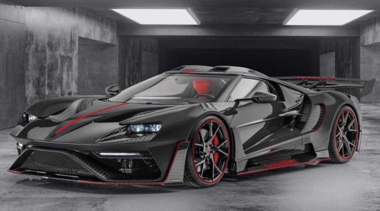 曼索里（Mansory）建造了第二辆Le Mansory福特GT，这次是黑色