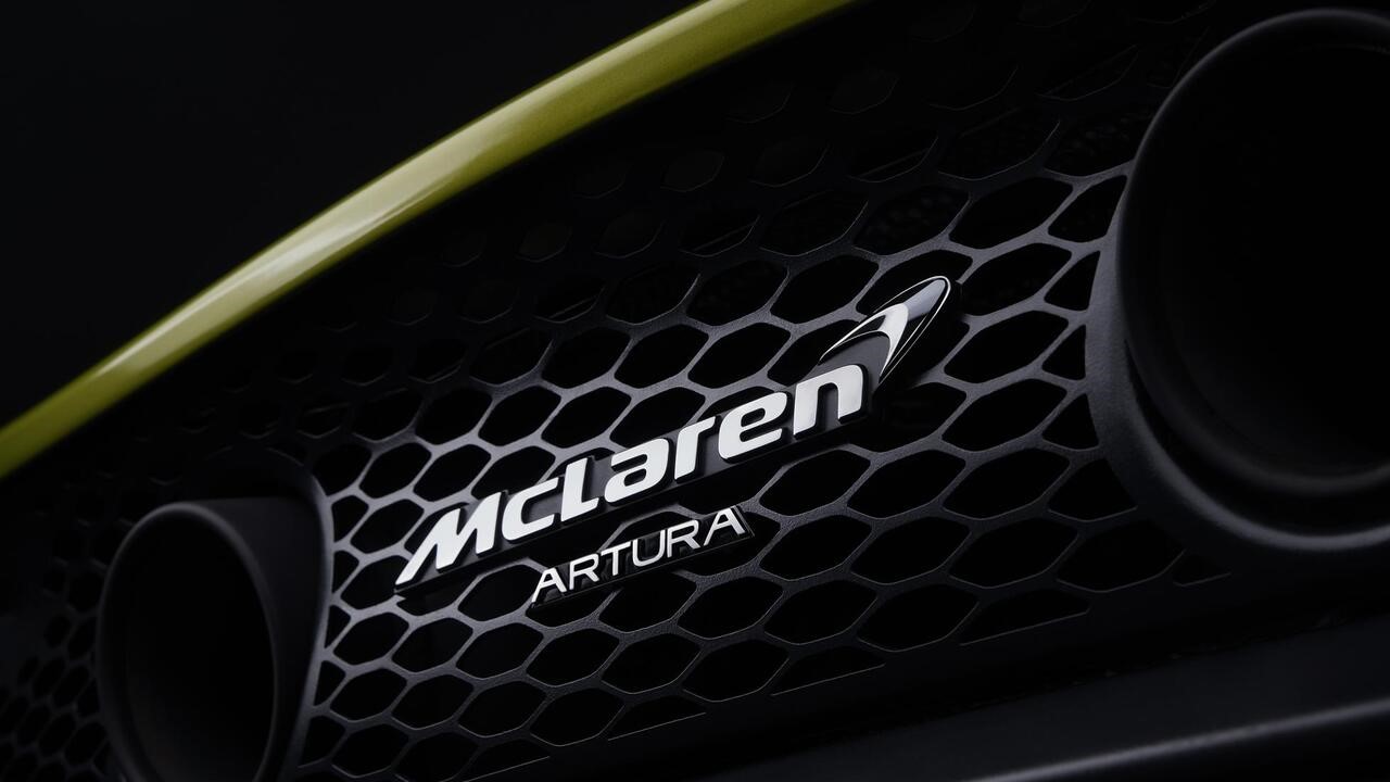 迈凯轮将于2月17日推出Artura插电式混合动力超级跑车