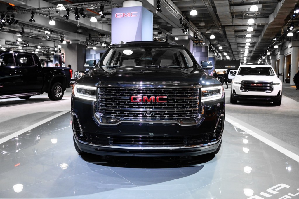 2021 GMC Acadia的所有增值方式