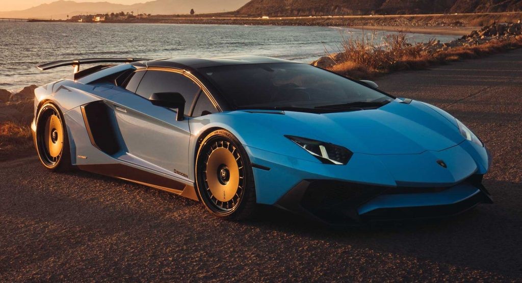 这款兰博基尼Aventador SV有着一套相当不寻常的轮辋