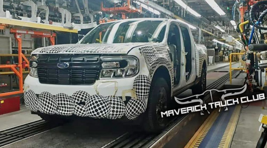 福特2022年Maverick皮卡在墨西哥悄然投产