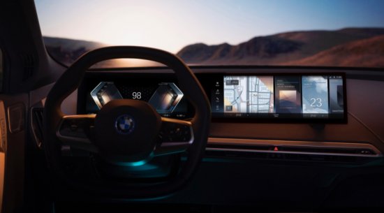 宝马的第八代iDrive系统将在iX电动跨界车中首次亮相