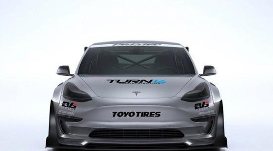 宽体特斯拉Model 3为派克峰爬坡做好了准备