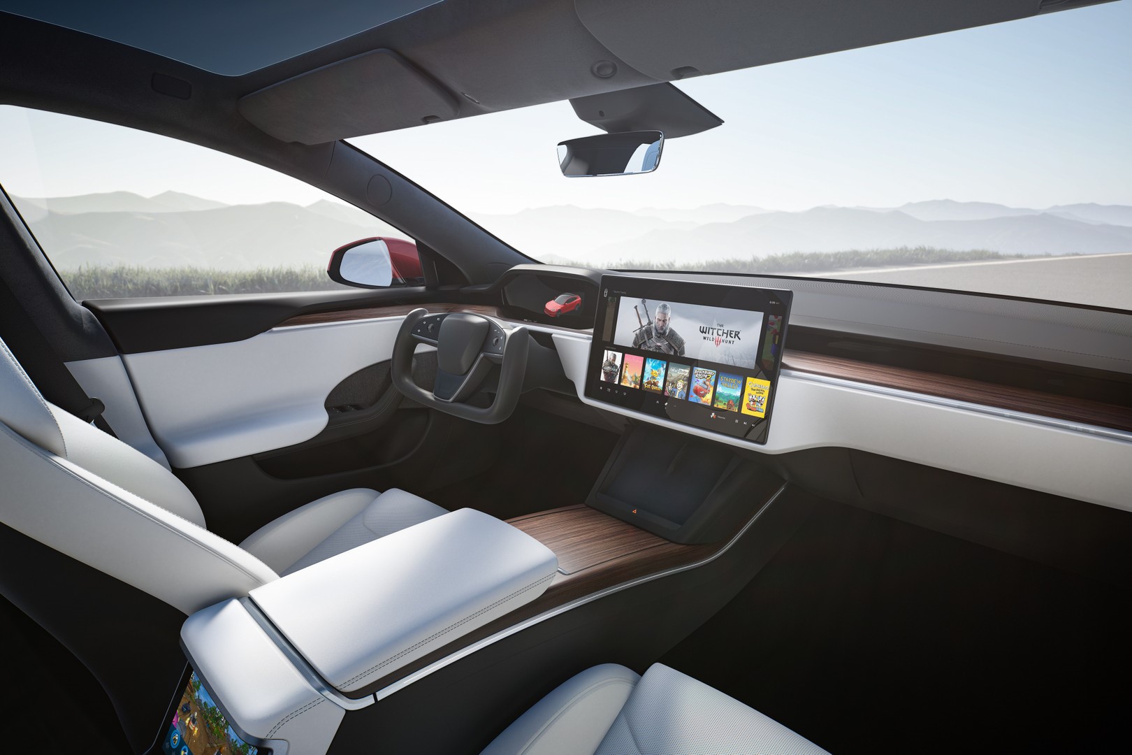 特斯拉Model S/X更新包括触摸屏齿轮选择器