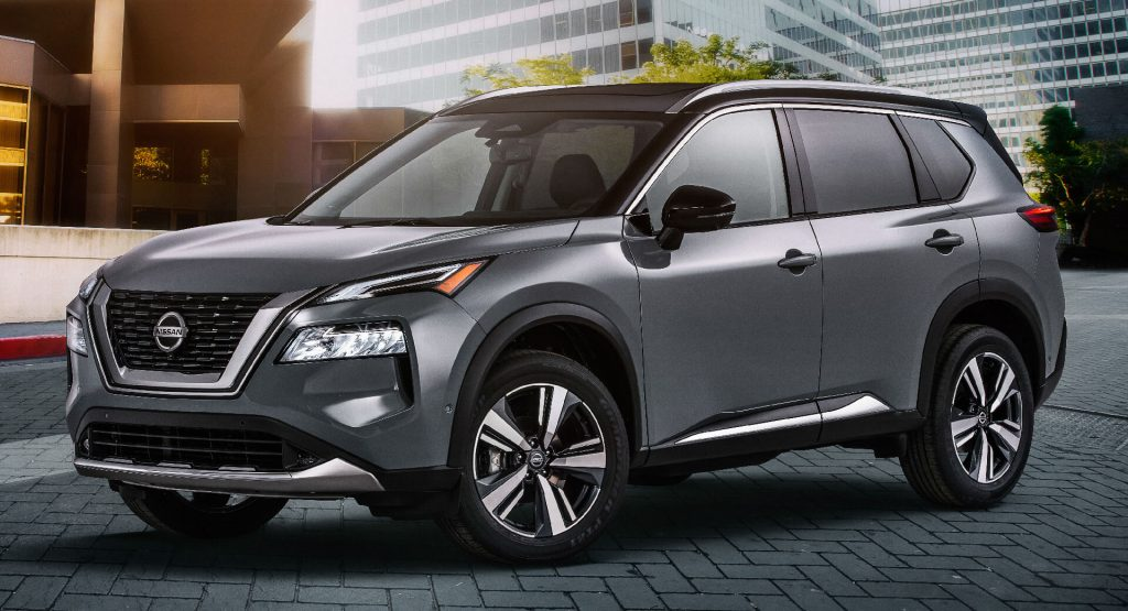 日产生产了某些2021年Rogue suv，带有Maxima车轮螺母