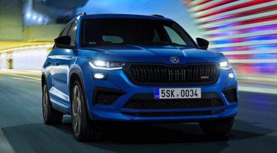 2021年斯柯达Kodiaq RS将双涡轮柴油换成242 HP 2.0L TSI汽油四缸