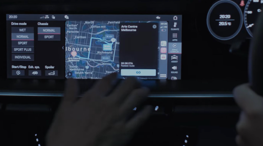 保时捷推出了一款新的CarPlay应用