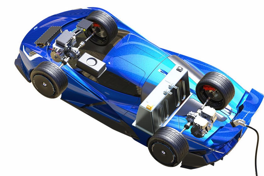 新的2000马力超级跑车可以在10秒内达到200英里每小时