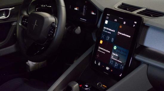 Polestar 2添加了一个视频流应用程序以在充电时打发时间