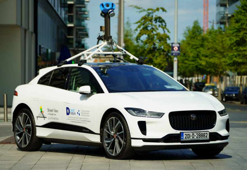 捷豹路虎和谷歌合作在爱尔兰的街道上推出了一款零排放汽车