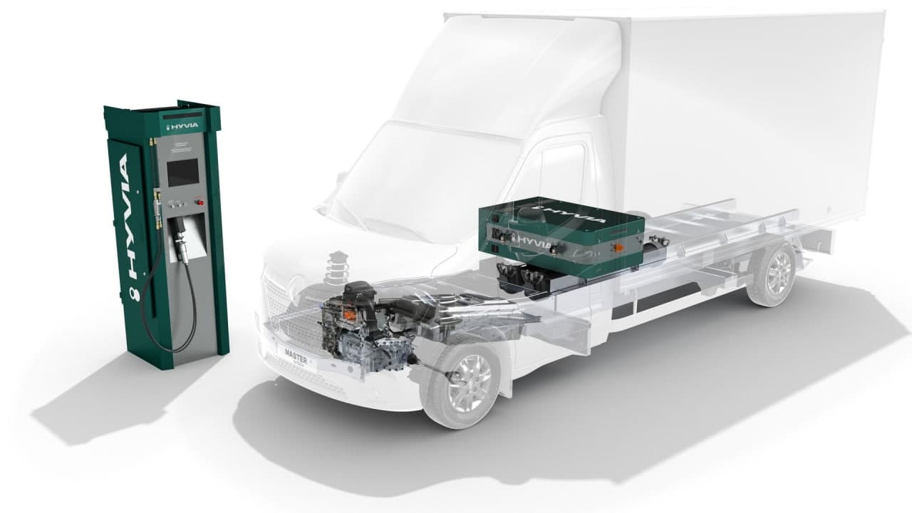 雷诺的HYVIA Venture将提供燃料电池LCV 和加氢站