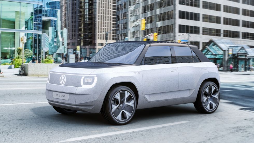 大众 ID.Life 概念是一款最终将投入生产的电动迷你 SUV