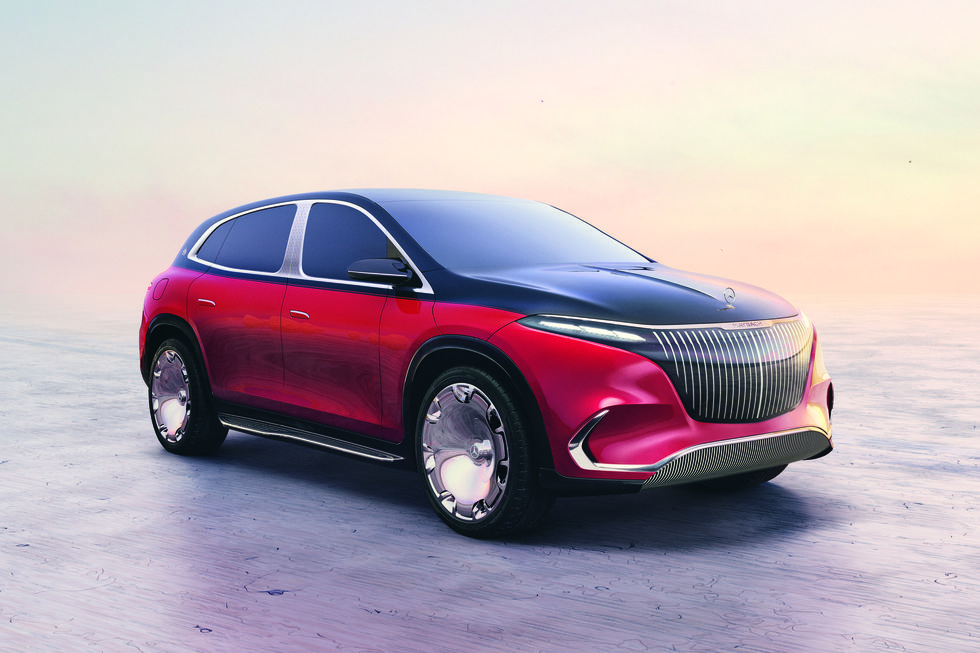 梅赛德斯-迈巴赫 EQS 概念暗示了该品牌电动 SUV 的未来