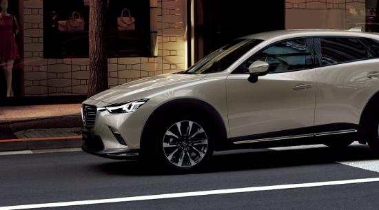 马自达 CX-3 为 2022 年更新了新的油漆饰面