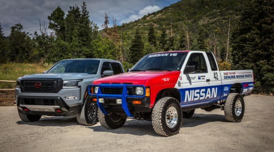 2022 日产 Frontier Rally 卡车配备 NISMO 越野零件、复古涂装