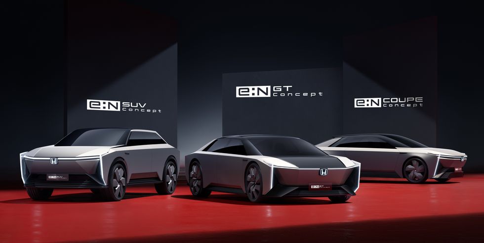 本田公布了中国新电动汽车阵容的细节