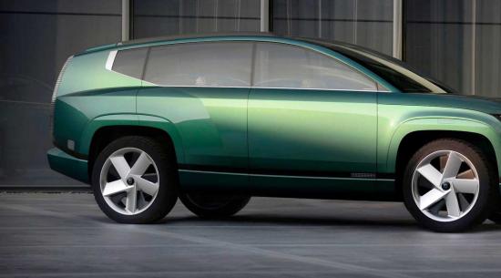 2023年现代Ioniq 7：电动SUV作为概念预览