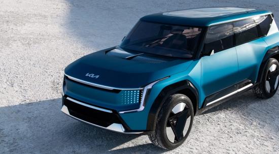 起亚 EV9 概念车在 2022 年末上市前揭晓