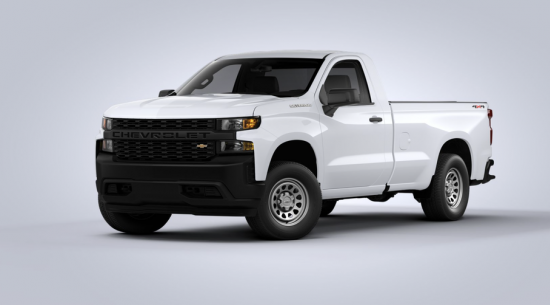 2022 雪佛兰 Silverado、GMC Sierra Get Base 两门标准床型