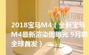 2018宝马M4（全新宝马M4最新渲染图曝光 9月将全球首发）