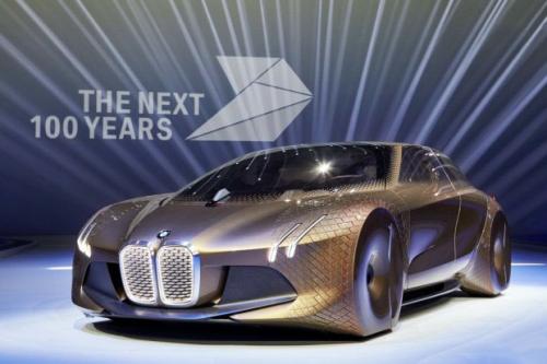 宝马通过未来主义的Vision Next 100 Concept揭示了下个世纪的远见