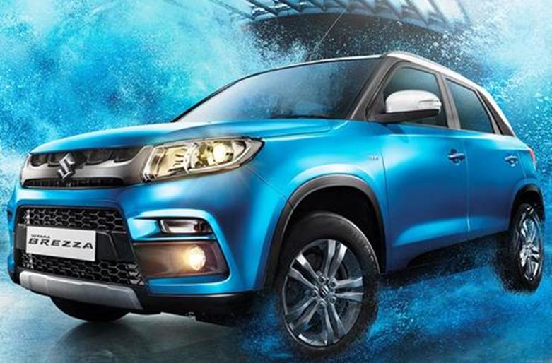 ​2020年Maruti Vitara Brezza亮相汽车博览会