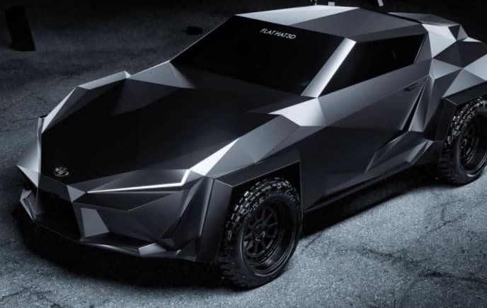 丰田Supra概念车将在蝙蝠洞中看起来像在家一样
