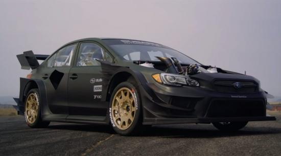 探索来自Gymkhana 11的862马力斯巴鲁WRX STI是如何创建