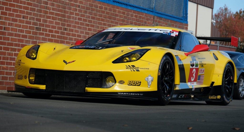 您可以购买勒芒赛车的2014年雪佛兰Corvette C7.R