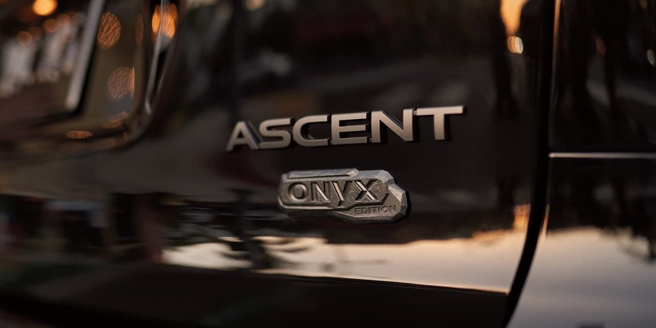 2022年斯巴鲁Ascent Onyx 版，6月14日首次亮相